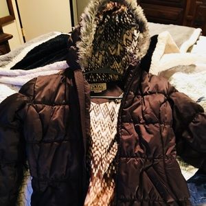 Ariat lined, hooded coat